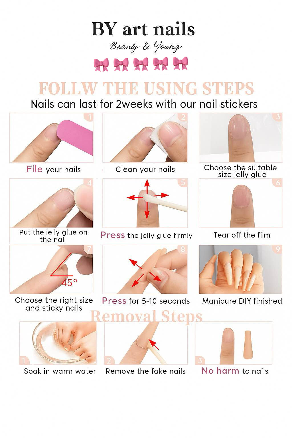 Baroque Angel Custom Press-On Nail Art Set
